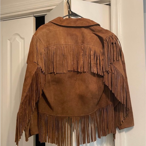 Jackets & Blazers - Vintage 1970s fringe jacket